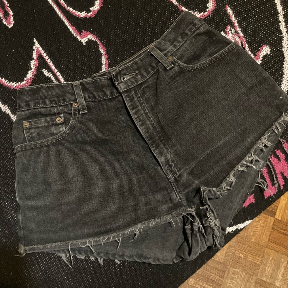 Levi’s Denim Short Shorts.